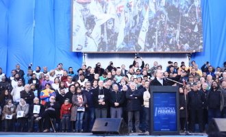 Doscientas mil personas en la Marcha Federal