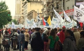 Paro provincial y movilización en Córdoba