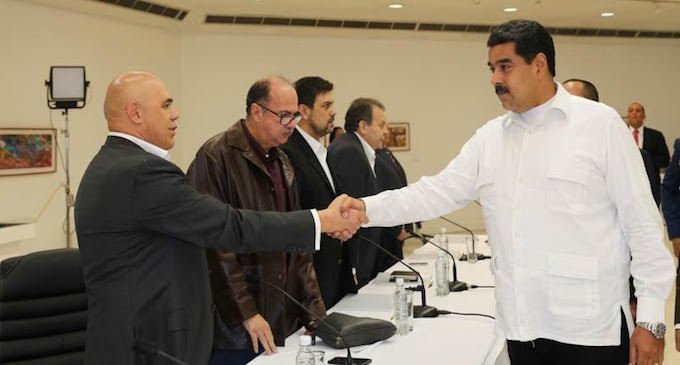 El gobierno y la oposición comenzaron mesa diálogo en Venezuela