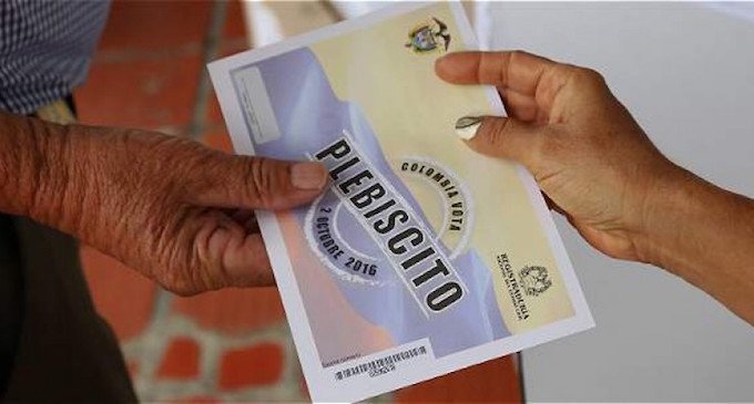 Ganó el “no” en el plebiscito por la paz en Colombia