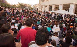 Toma en la Universidad Nacional de Córdoba en defensa de la educación pública