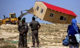Récord de demoliciones israelíes contra propiedades palestinas en 2016
