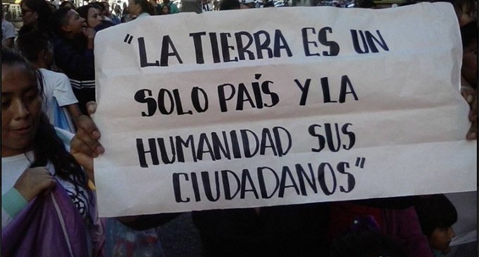 Miles se movilizaron bajo la consigna “Migrar es un derecho”