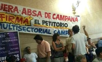 Intendente de Campana reconoce que el agua está contaminada