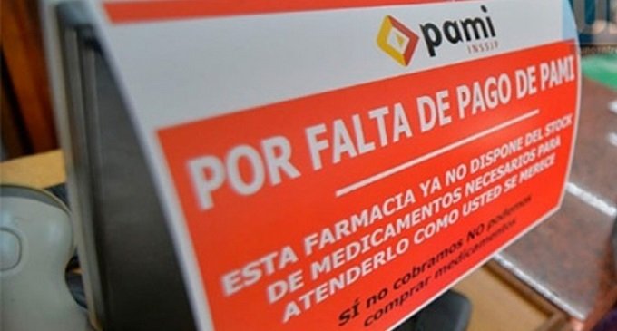 “Las farmacias están desabastecidas porque PAMI no paga”