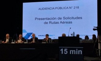 Avanza la audiencia pública para otorgar nuevas rutas aéreas