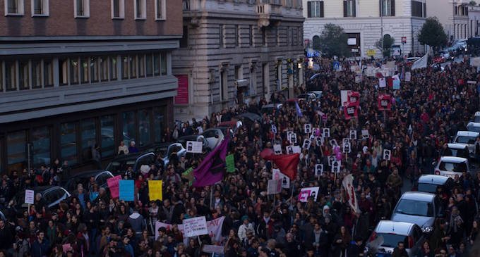 Italia: “La situación de las mujeres en estos años ha empeorado”