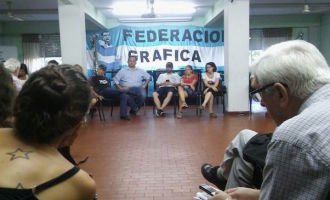 Medios y sindicatos de prensa contra el bloqueo mediático en Argentina
