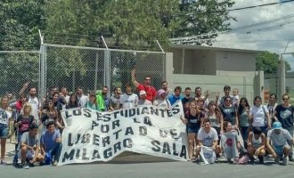 Estudiantes de todo el país visitaron a Milagro Sala en la cárcel