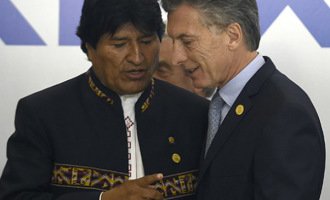 Evo en defensa de la “Patria Grande” contra la reforma migratoria de Macri