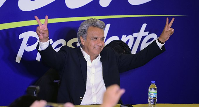 Lenin Moreno se impone en las elecciones de Ecuador