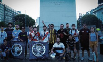 Hinchas de todo el país se reúnen en defensa de los clubes