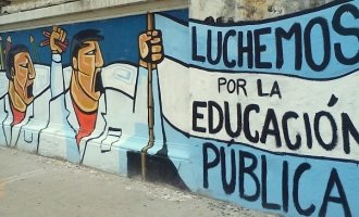 No nos caímos en la escuela pública