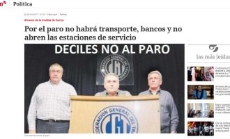 “Decíles no al paro”: el periodismo militante de Macri