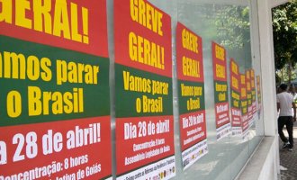 Huelga general en Brasil contra la reforma laboral de Temer