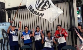 Trabajadores tercerizados del Ministerio de Trabajo siguen en conflicto