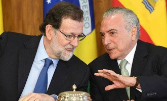 Rajoy y Temer: juntos por el libre comercio y contra Venezuela