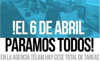 Trabajadores de Télam denuncian prácticas ilegales contra el paro