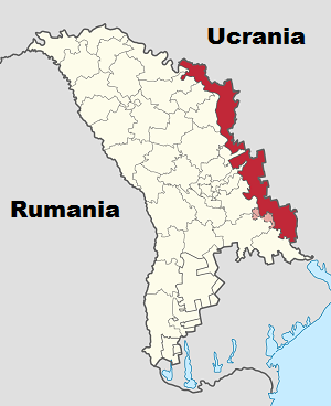 La región de Transnistria en Moldavia