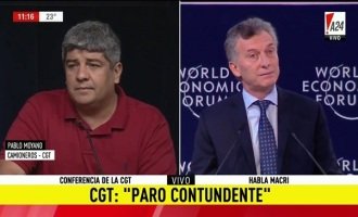 Para CGT y CTA el paro fue “contundente”; el gobierno calla