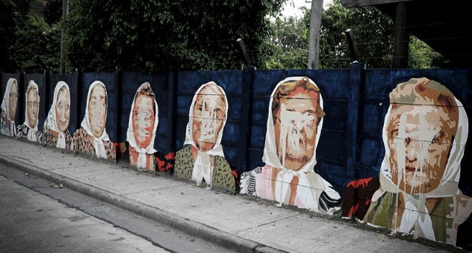 Vandalizan mural de las Madres en Avellaneda