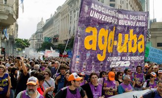 Paro universitario: “El pueblo tiene simpatía por la lucha docente”