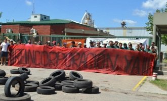 Aceiteros logran reincorporación de despedidos tras dos meses de huelga