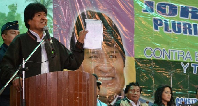 Evo Morales: “El racismo es un instrumento de dominación del capitalismo”
