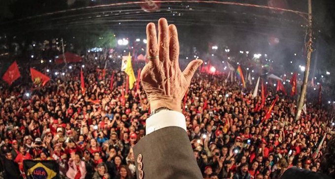 Lula: “Nunca tuve tantas ganas de ser presidente de Brasil como ahora”