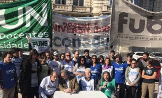 Los docentes universitarios convocan a su Marcha Federal