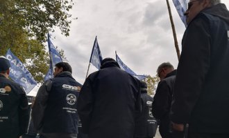 Visitadores médicos se movilizaron por paritarias