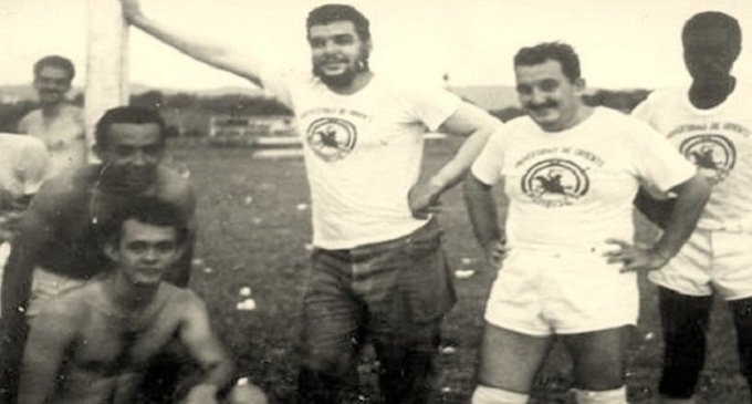 El lado futbolero del “Che” Guevara