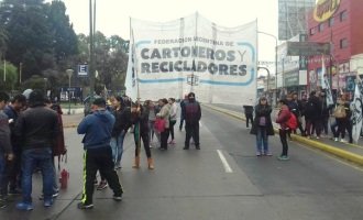 Cartoneros en Lomas de Zamora: “Tenemos un intendente ausente”