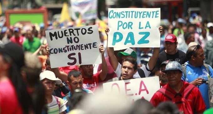 Venezuela en carrera a la Constituyente