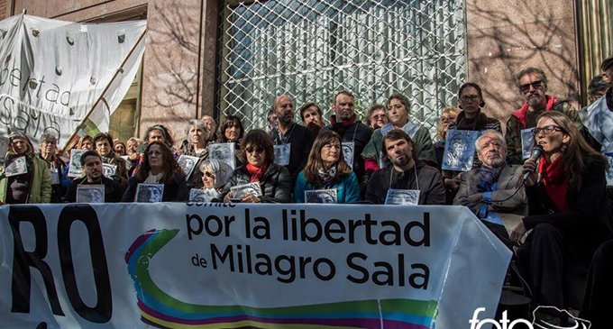 Una campaña internacional para que #LiberenAMilagro