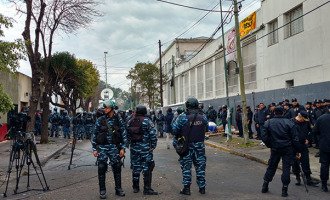 La Bonaerense desalojó violentamente Pepsico