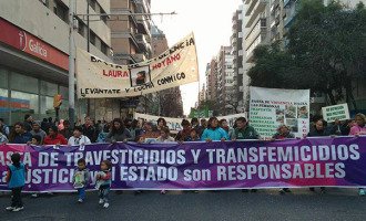 Córdoba se movilizó contra los travesticidios