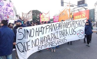 Nueva movilización de Pepsico ante un “desalojo inminente”