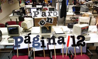 Trabajadores de Página/12: “No vamos a ceder en nuestros reclamos”