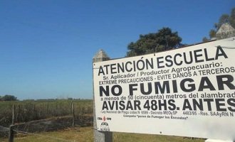 Luján: fumigaron un campo al lado de un colegio durante el horario escolar