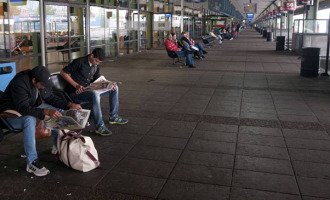 Paro por tiempo indeterminado de choferes de larga distancia