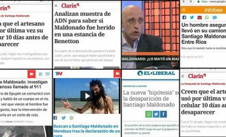 El caso de Santiago Maldonado y las miserias del periodismo