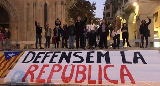 Las primeras horas de la República catalana