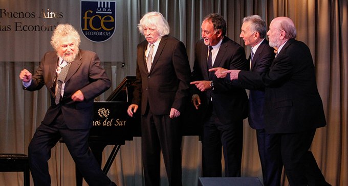 “Honoris causa” de la UBA para Les Luthiers