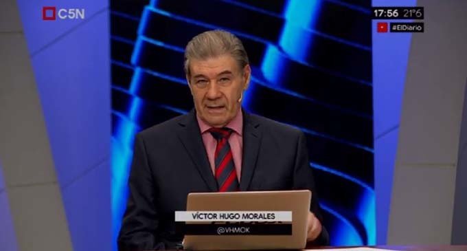 Echaron a Víctor Hugo Morales de C5N