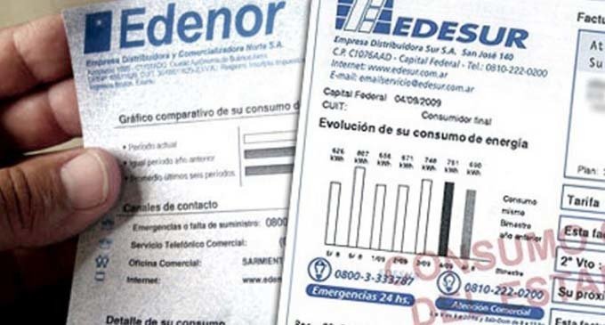 Multaron a Edesur y Edenor y deberán devolver dinero a usuarios