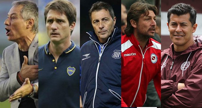 Los cinco DTs que dejaron su huella en el fútbol argentino en 2017