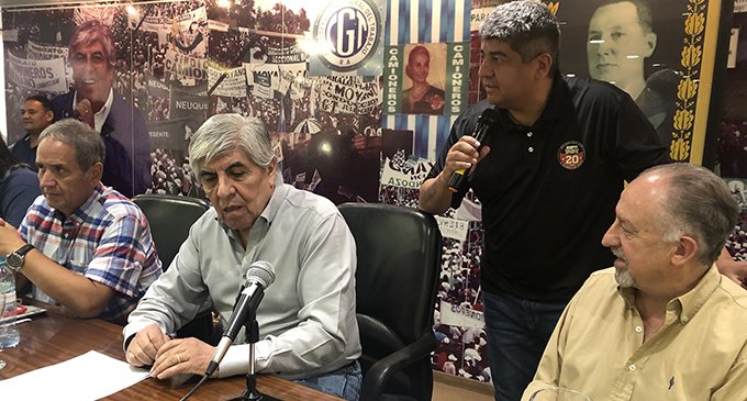 La marcha convocada por Camioneros será el 21 de febrero