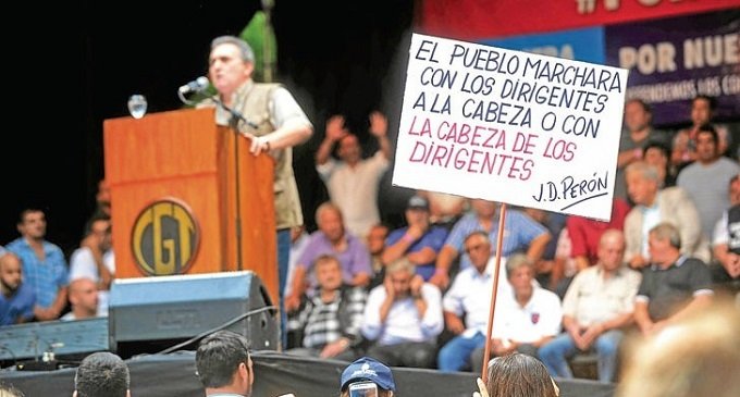 La CGT busca normalizarse sin los Moyano