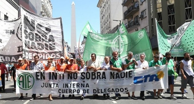 Los despedidos en INTI celebran la salida de Tecnalia